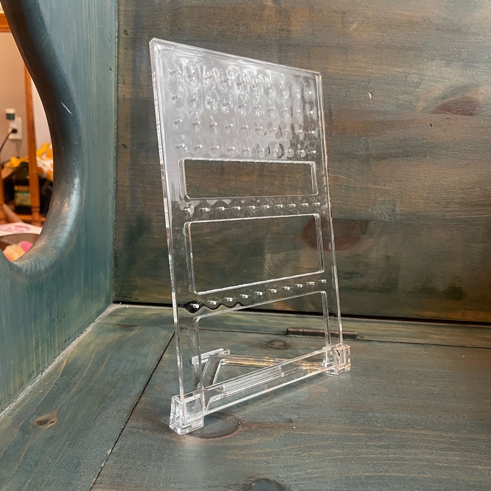 Earring organizer | Clear Acrylic